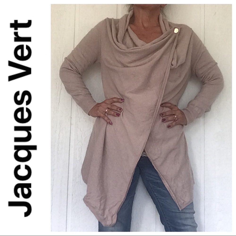 JACQUES VERT LONDON WOOL CASHMERE SWEATER LARGE